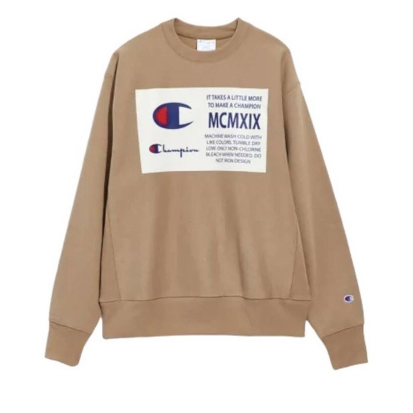 Champion Big Jock Tag Reverse Weave (NWT Crew Neck Sweatshirt Sweater Me… - Picture 1 of 5